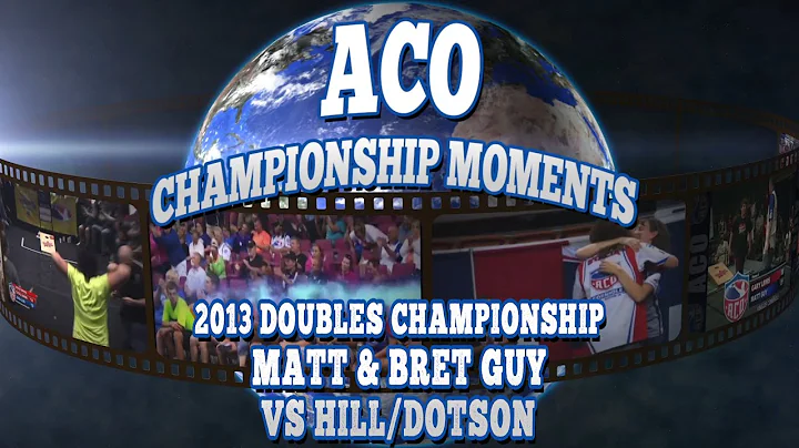 2013 DOUBLES CHAMPIONSHIP/ MATT & BRET GUY VS JAY ...