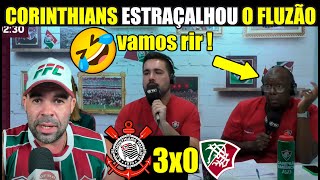 CORINTHIANS GOLEIA O FLUMINENSE COM GOLAÇO DE WESLEY ! REAÇOES CORINTHIANS 3X0 FLUMINENSE