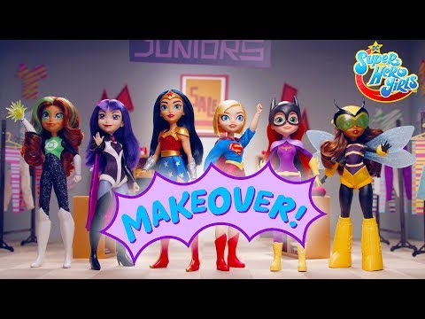 wonder-woman-makeover!-🌟|-doll-shorts-|-dc-super-hero-girls