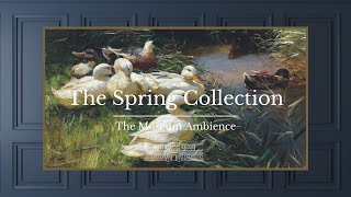 Cottagecore Ambience • Vintage Art for TV • 2 hours of steady painting • The Spring Collection