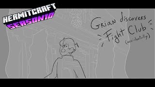 Grian discovers fight club (accidentally) - Hermitcraft S10 animatic-