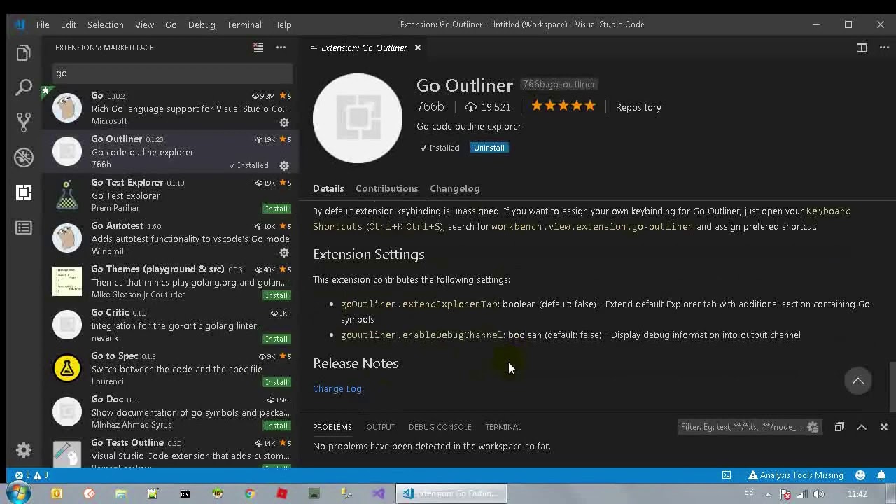 Curso de GO desde 0 - Cap 04 - Configurando Visual Studio Code para GO ...