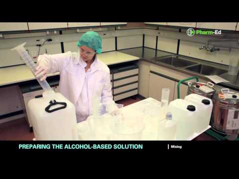 Tutorial of local production of alcohol-based solution (WHO formulation)