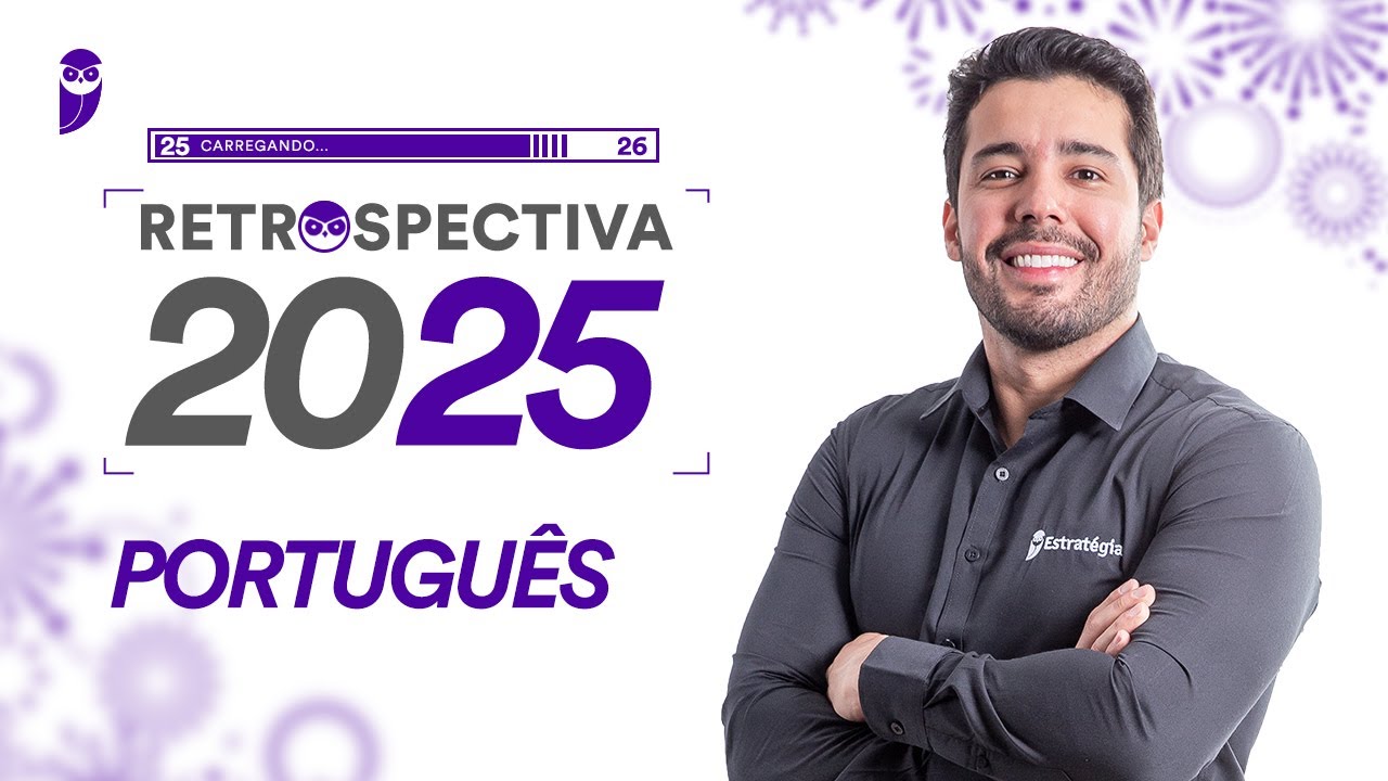 Retrospectiva 2025 - Português - Prof. Felipe Luccas
