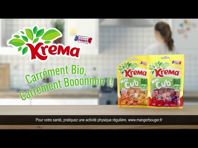 Krema lance un mini bonbon bio