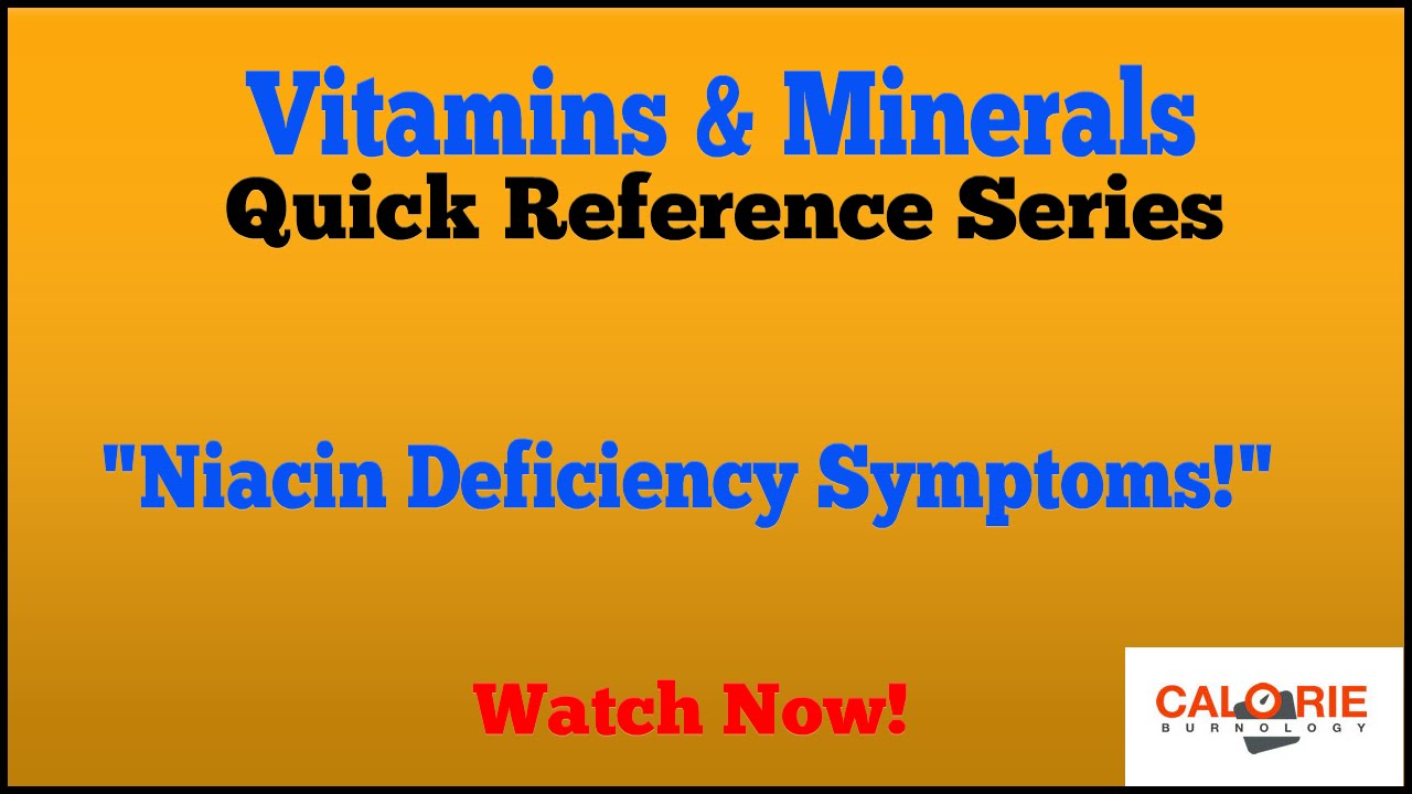 Niacin Deficiency Symptoms YouTube Niacin Deficiency Symptoms YouTube