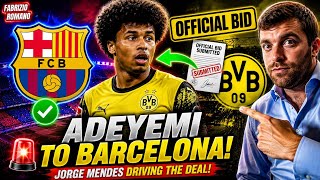 🚨 Barcelona Submit Official Bid For Karim Adeyemi!  | Latest Transfer News 👀 @FabrizioRomanoYT 