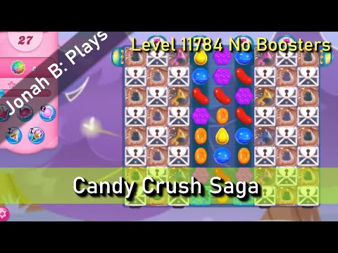 Candy Crush Saga Level 11784 No Boosters