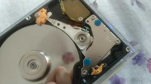 Hard drive click of death demo