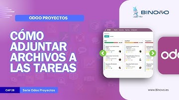 ODOO Proyectos | Tutorial 28 📌 Cómo adjuntar archivos e interactuar con ellos desde las tareas