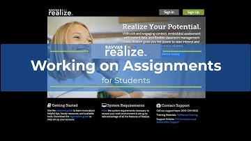 Realize for Students: An In-Depth Look at Working on Assignments