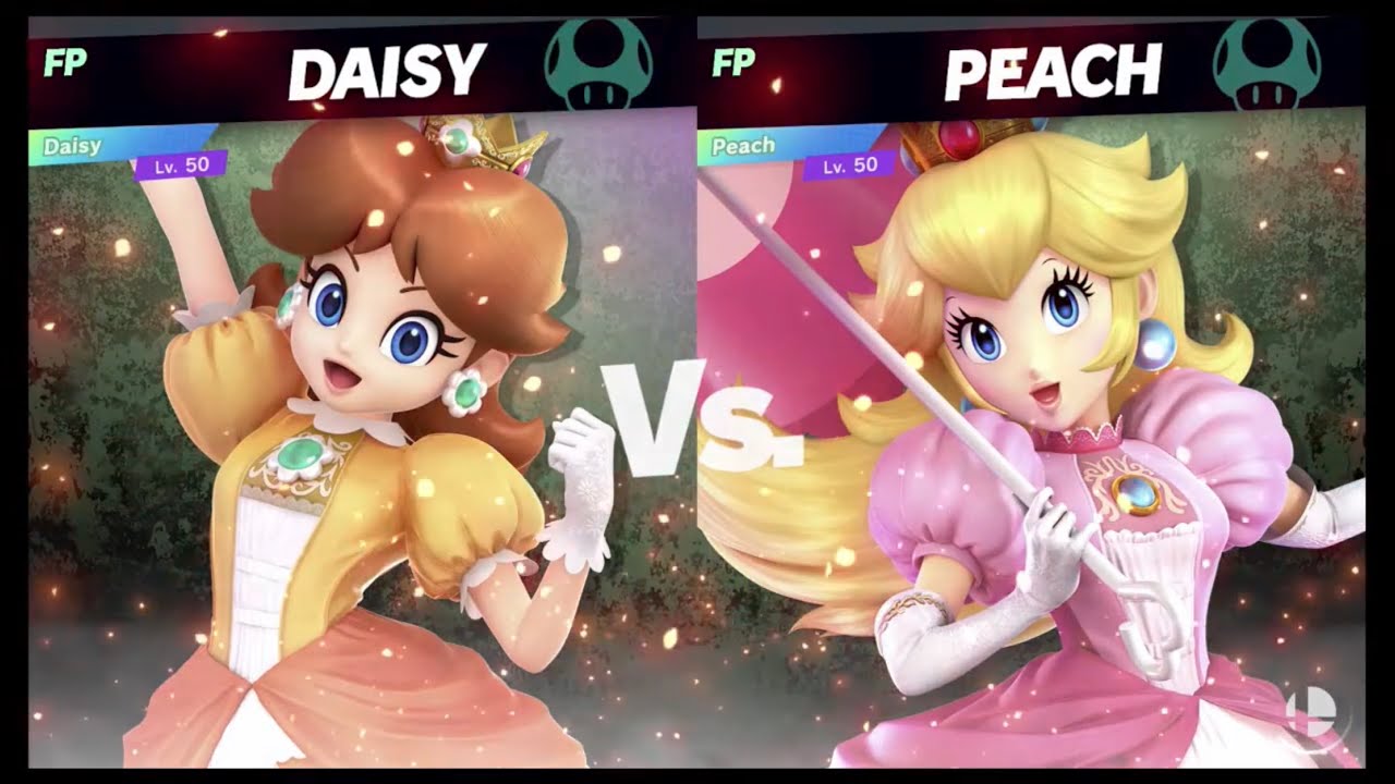 Super Smash Bros Ultimate Amiibo Fights – Request #12217 Daisy vs Peach ...
