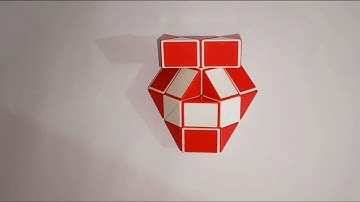 Make a Spaceship with Snake Cube 24 pieces | Snake Puzzle Pattern
