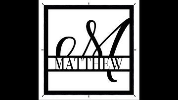 Making a Monogram or Word Cut-out with Inkscape