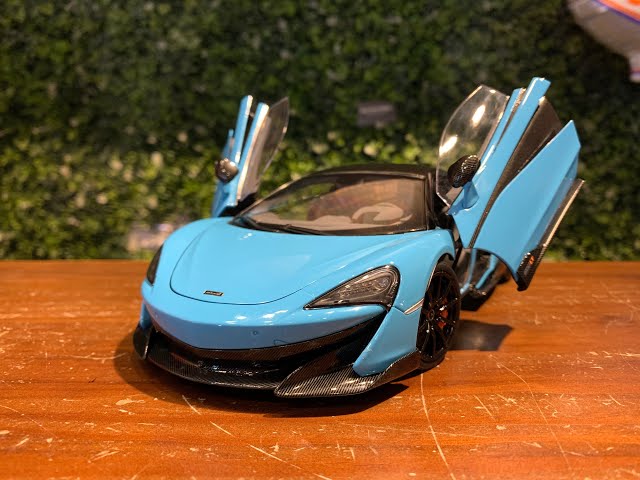 1/18 LCD Models McLaren 600LT Sky Blue LCD18006SB - YouTube