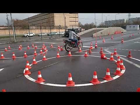 экзамен в ГИБДД на категорию А или как завалить восьмерку