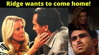 Brooke and Ridge reunite! Sheila horrifies Finn! Bold and Beautiful Recap 7/7 #boldandbeautifulcbs