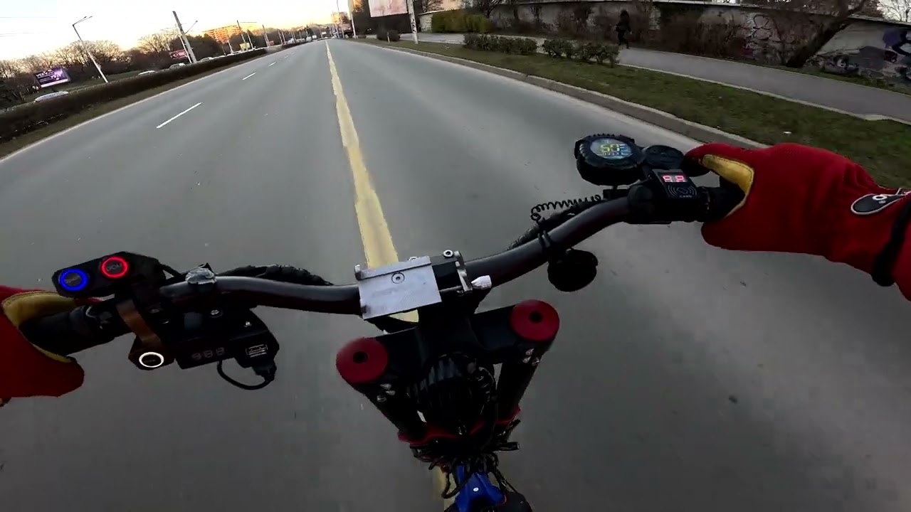 VSETT 11+ casual in Bulgaria...brake test