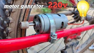 Cycle बनी Generator कुछ भी चलाओ 100% Real || cooler water pump generator || Top Cycle Modification