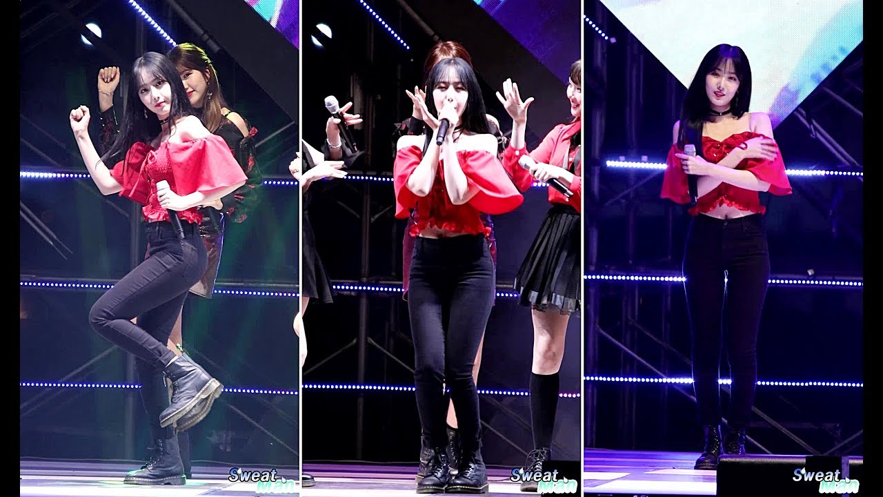 [60f] 180915 여자친구(GFRIEND) 신비(SinB) - 여름여름해(Sunny Summer) @양주 천일홍 축제 착한콘 직캠(fancam) by 땀맨(SweatMan)