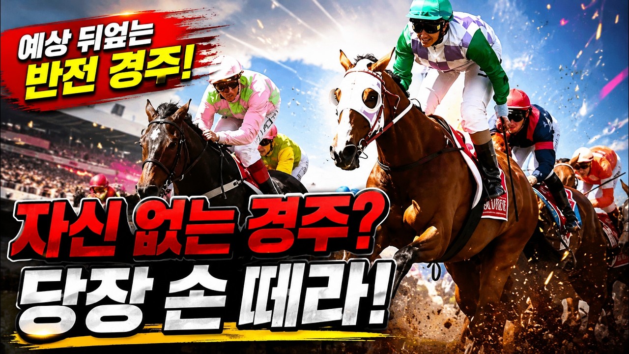 경마로 돈 잃는 베팅엔 "이유가 있다"!