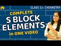 S block elements class 11 one shot |  Chapter 11 - CBSE JEE NEET NCERT Hindi