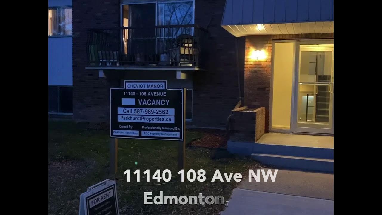 Affordable 1 bedroom apartment for rent Cheviot Manor 11140108 Ave