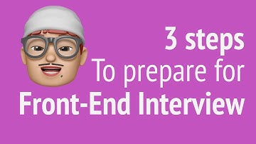 Front-End Interview Preparation Guide (3 Steps)| JSer - Front-End stuff