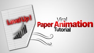 How to Make Paper Animation in After Effects | Easy Tutorial for Beginners 🎬✨