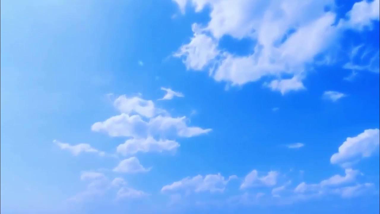 المشهد رقم 2 سماء صافية ، سحاب للمونتاج Hd Youtube
