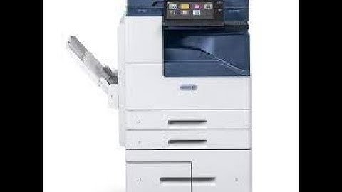 Xerox Altalink C8045 scan to folder