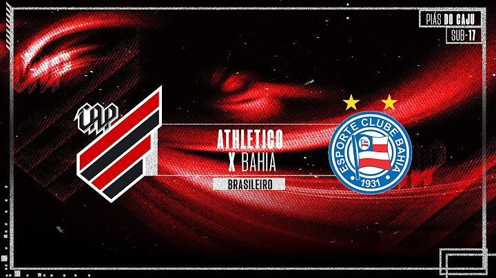 Athletico Paranaense x Bahia - Brasileiro Sub-17 2025 | 🎥📺 AO VIVO E COM IMAGENS