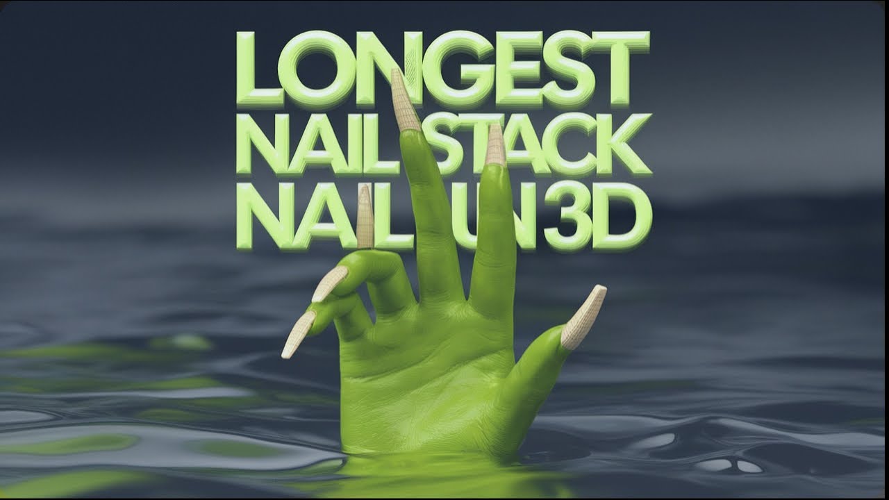 Can Anyone Build a TALLER NAIL STACK than the Experts? - YouTube