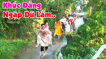 Đám Cưới Hậu Giang RƯỚC DÂU MÙA MƯA LŨ NƯỚC DÂNG TRÀN ĐƯỜNG LÀNG QUÊ Vậy Mà Vui Lắm Miền Tây Ơi