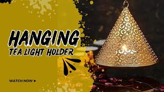 Hanging Candle Holder | English Review & Features of Hanging Tealight Candle Holder