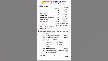 B.Com | Sem -1 | All Old Question Papers of 2018 | Micro Economics | Financial Accounting #shorts
