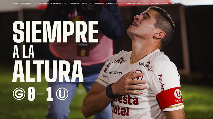 Garcilaso 0-1 Universitario | Resumen EXTENDIDO de nuestro triunfo por la fecha 18 del Apertura 2025