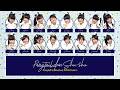 JKT48 – Ponytail dan Shushu (Ponytail to Shushu) [Color Coded Lyrics ID/JP/EN]