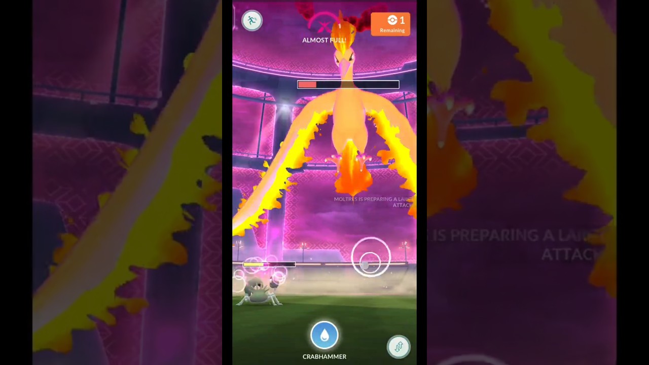 Moltres Solo With The Most Intense Ending 😱 | Pokemon Go |