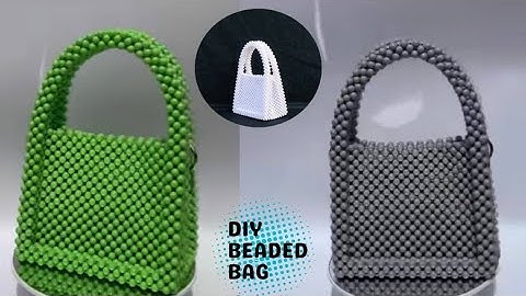 LET’S make the TRENDING DESIGNED BEADED BAG//DIY TUTORIAL