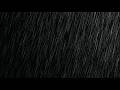 Experience Tranquil Rain Fall On A Quiet Night | Dark Screen Perfect For Sleep Aid &amp; Relaxation