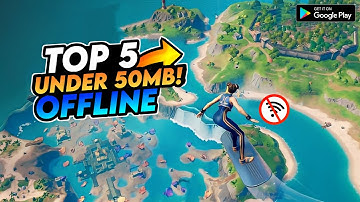 Top 5 Best Offline Games For Android Under 50MB | High Graphics Games For Android 2023