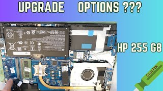 HP 255 G8 Laptop - Open it & Upgrade Options