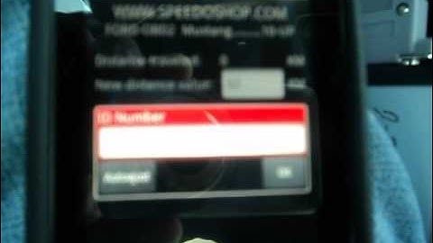 OBD2 android software Jprog for Mustang 2012 digital odometer correction