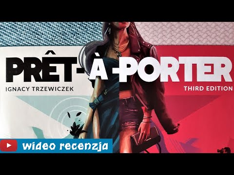 Pret-a-Porter - RECENZJA i ZASADY | GRA PLANSZOWA