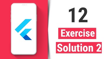 Exercise Solution 2 - Flutter Tutorial for Beginners