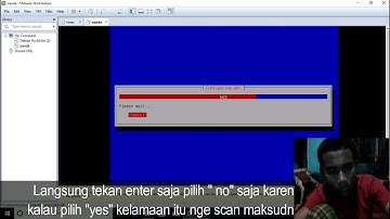 Instalasi Debian9 CLI dan Konfigurasi ip address di vmware