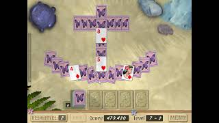 Aloha Solitaire hard mode level 7-2