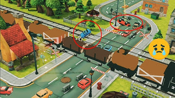 Railroad Crossing Train Simulator #13-Hard Mode Level 9-Android Gameplay