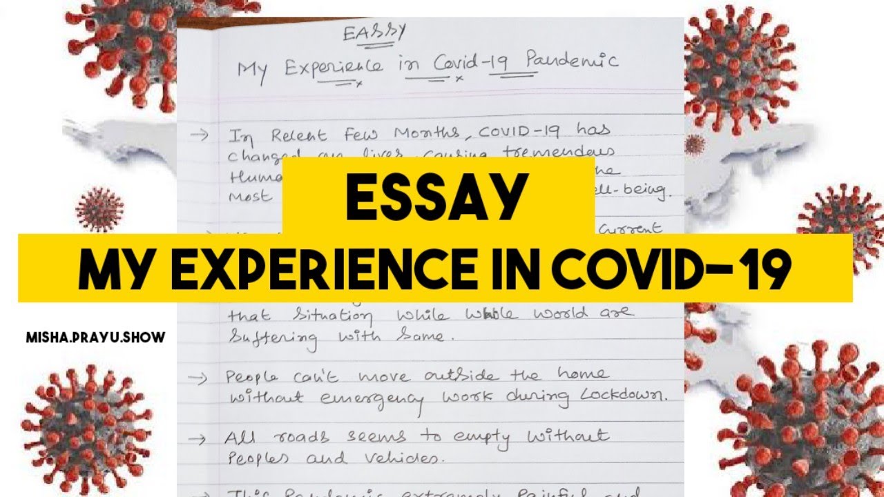 essay on covid pandemic